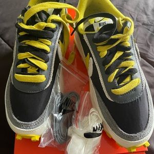 Nike Sacai LD Waffle Undercover Black Bright Citron